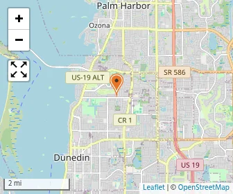 Map of Dunedin Montessori Academy