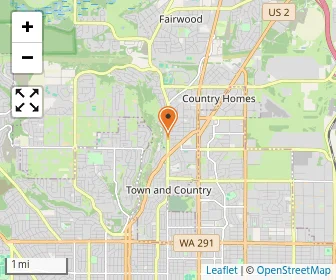 Map of Spokane Montessori School North