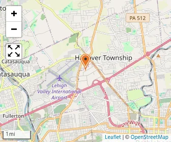 Map of Centennial School Lehigh Univ