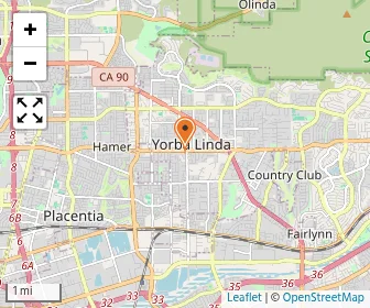 Map of Children's Montessori Center Of Yorba Linda