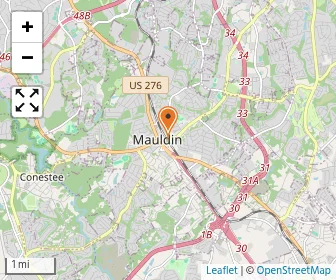 Map of Mauldin United Methodist Preschool & Kindergarten