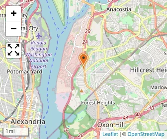 Map of Kuumba Learning Center & Preparatory School of the Arts