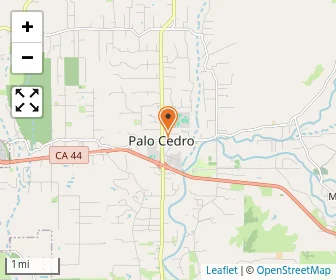 Map of Redding Christian School