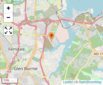 Map of The Children's Guild At Anne Arundel County
