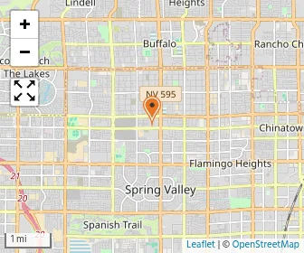 Map of Spring Mountain Treatment Center