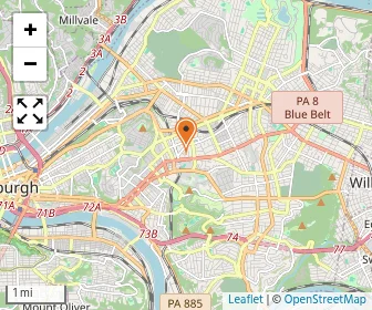 Map of University Child Development Center