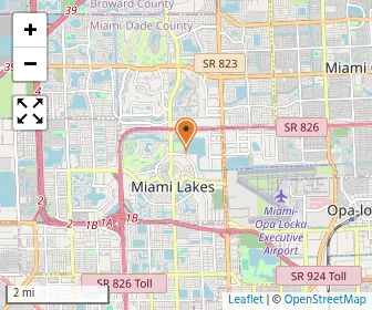 Map of Montessori Childrens House Of Miami Lakes