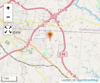 Map of Mount Calvary Christian School