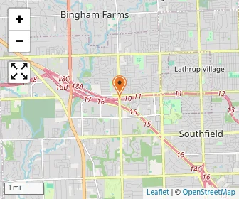 Map of Metropolitan Academy / Detroit