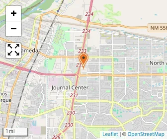 Map of Albuquerque Country Day School