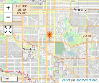 Map of Denver Academy Of Torah