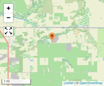 Map of Gator Wilderness Camp School