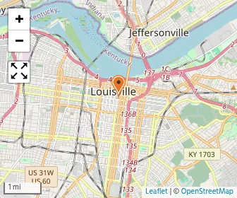 Map of Louisville Jewish Day School