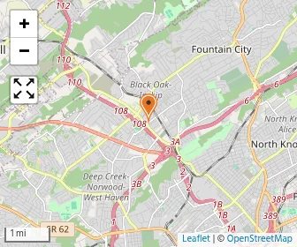 Map of Family Christian Academy of East TN