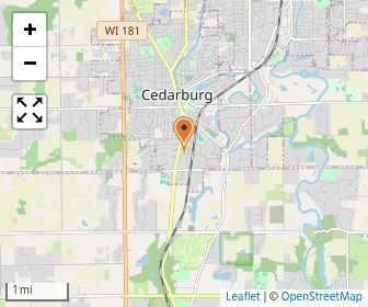 Map of Cedarburg KinderCare