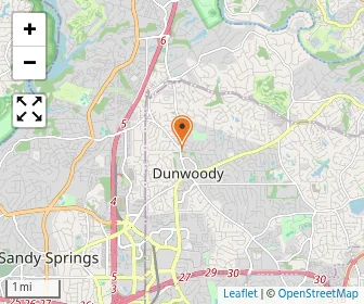 Map of Dunwoody KinderCare