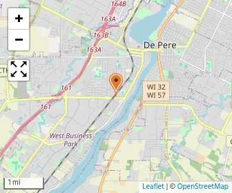 Map of De Pere KinderCare