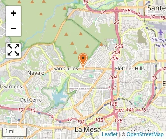 Map of San Carlos United Methodist Pr