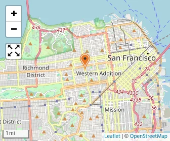 Map of Hearing & Speech Center Of Northern California
