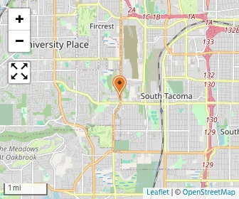 Map of University Place KinderCare