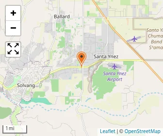 Map of Santa Ynez Valley Christian Academy