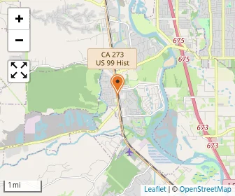 Map of Shasta Baptist Schools