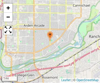 Map of Sierra School At Eastern