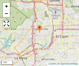 Map of Foothills Christian High School