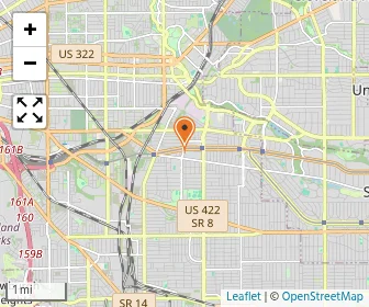 Map of Cleveland Clinic Lerner School For Autism