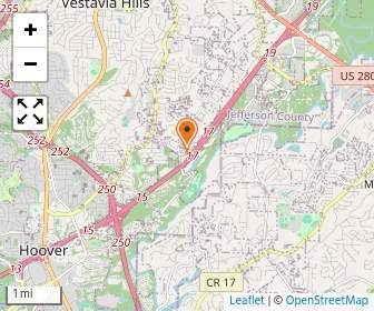 Map of Lakeside Baptist Church Kindergarten
