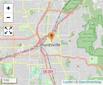 Map of Susanna Wesley Early Education Ministry