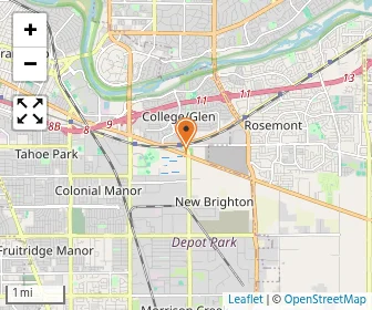 Map of Cristo Rey High School