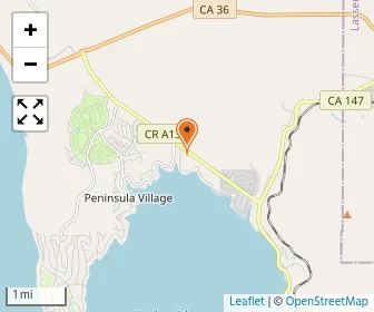 Map of Lake Almanor Christian School