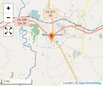 Map of Mt. Vernon Christian Academy
