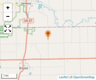 Map of Jay Creek School