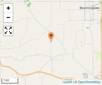 Map of Leatherwood Creek