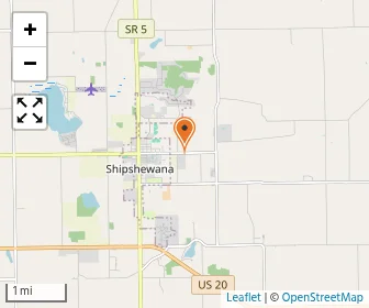 Map of Shipshe Meadows School