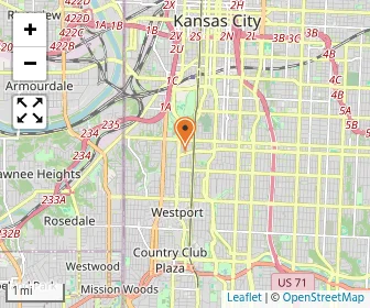 Map of Cristo Rey Kansas City
