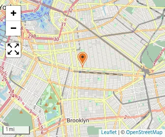 Map of Brooklyn Free School