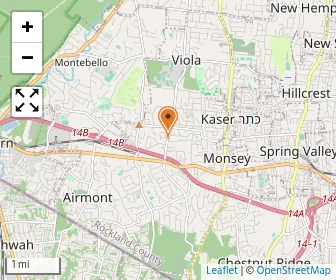 Map of Yeshiva Ner Torah