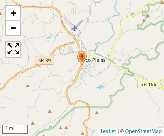 Map of Monroe County Christian Academy