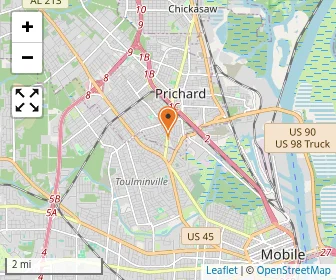 Map of Dixons Total Touch Child Development Center, Inc.