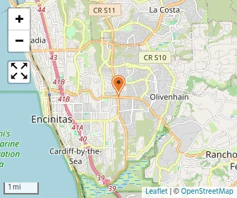 Map of Montessori School Of Encinitas