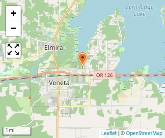 Map of Fern Ridge Child Development Center