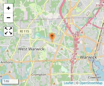 Map of The Stork's Nest Child Academy - Warwick