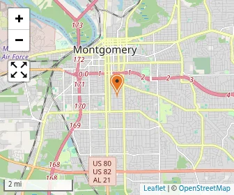 Map of Montgomery Christian School