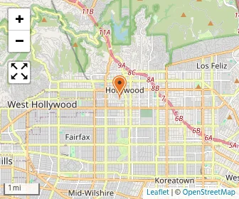 Map of Beverly Hills Rc School