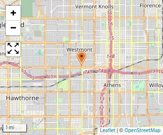 Map of St. Frances X Cabrini School