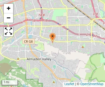Map of Spectrum Center-san Jose