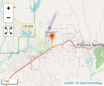 Map of Pagosa Springs Sda School